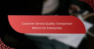 Kundendienstqualität: Vergleichsmessgrößen für Unternehmen